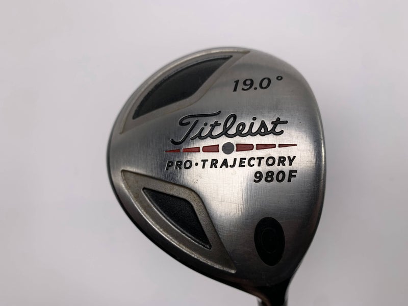 Titleist 980 F Fairway Wood 19* 4375 Stiff Graphite Mens RH Midsize Grip