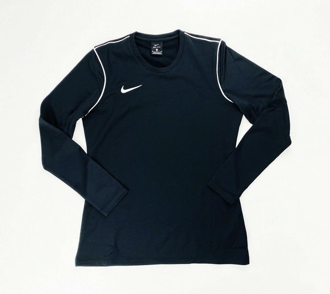 Nike Dry Park Crew Sweatshirt Fleece Hybird Pullover Women's Medium Black BV6889