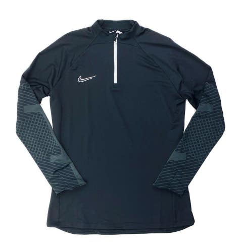 Nike Dri-FIT Strike 1/4 Zip Soccer Drill Top K Women's Medium Black Grey DH9151