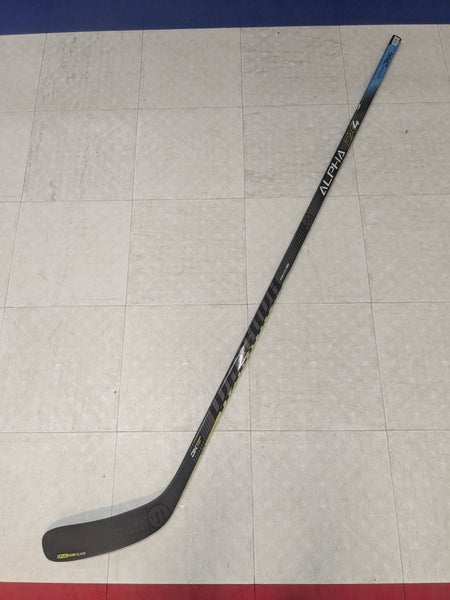Senior Warrior Alpha DX4 Left Hand Hockey Stick, W88 curve, 75 flex (New)