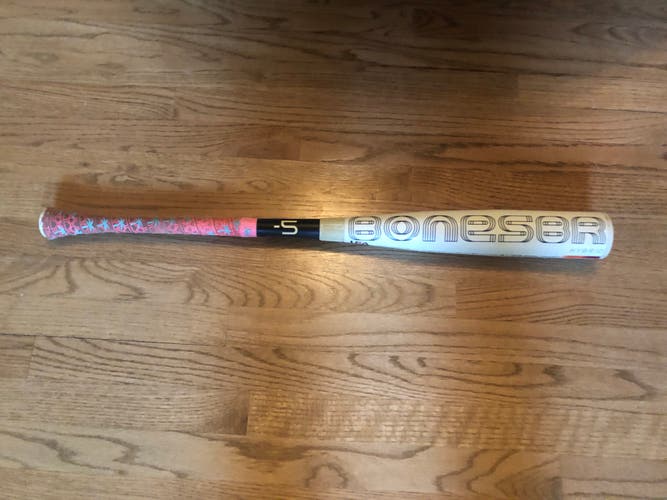 2024 Warstic Bonesaber Hybrid USABat Certified Bat (-5) 26 oz 31" (Used)