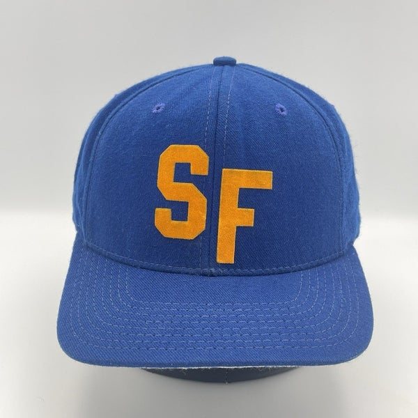 Vintage San Francisco Seals New Era Snapback Hat Wool Blend Cap RARE