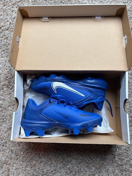 Blue Kid's 4.5Y (Big Kids / Youth) Nike Trout Low Top Molded Cleats (New)