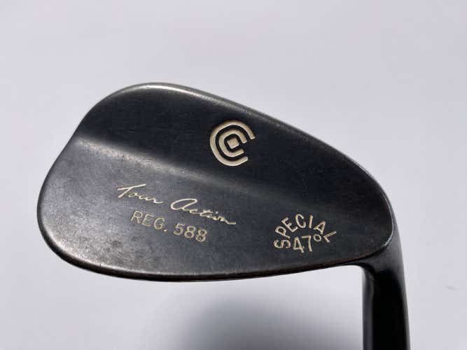 Cleveland 588 Black Melonite Pitching Wedge PW 47* True Temper DG Wedge Mens RH