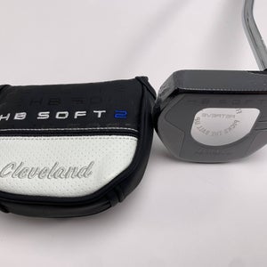 Cleveland HB Soft 2 Black Retreve Putter 34" Mens RH HC NEW