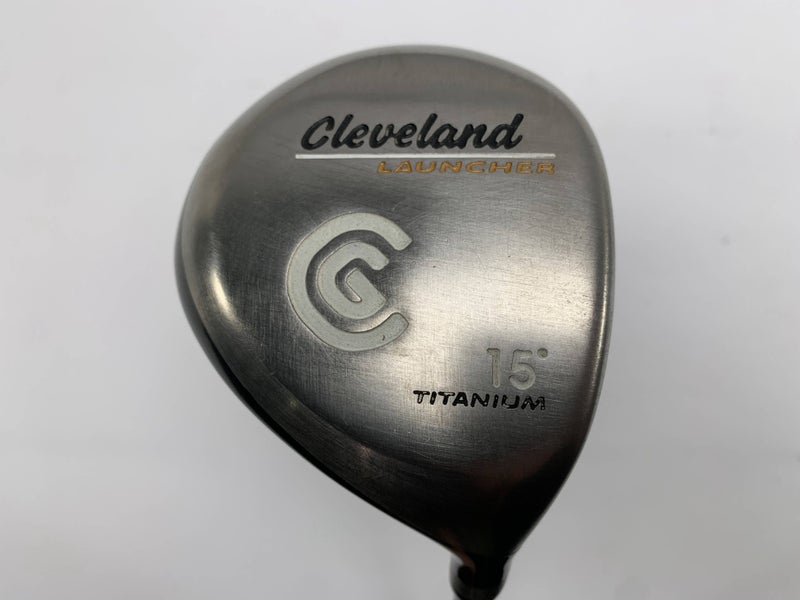 Cleveland Launcher Titanium 3 Fairway Wood 15* Aldila NV Green 65g Stiff Mens RH