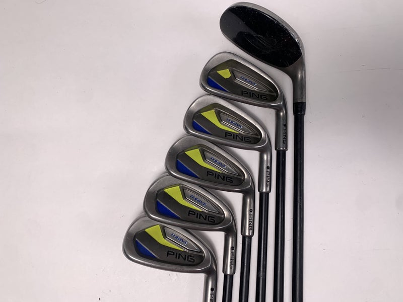 Ping Thrive Iron Set 5HYB+6-PW Black Dot Thrive Youth Graphite Junior RH