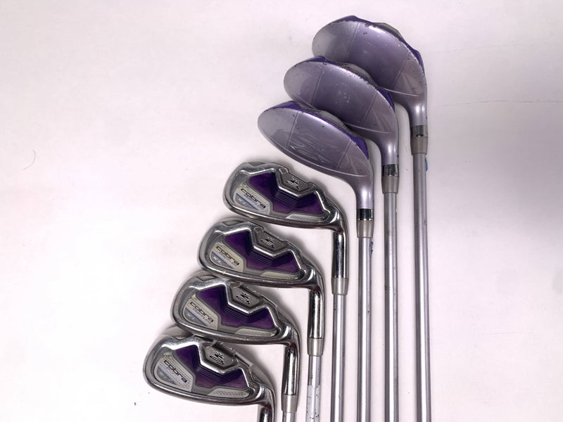 Cobra Baffler XL Womens Iron Set 4H-6H 7-PW 50g Ladies Graphite Womens RH