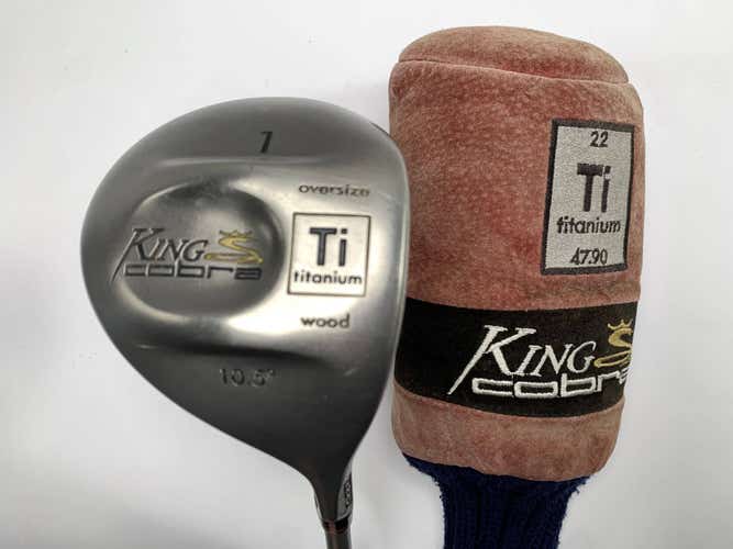 Cobra King Cobra Titanium Driver 10.5* Regular Graphite Mens RH HC