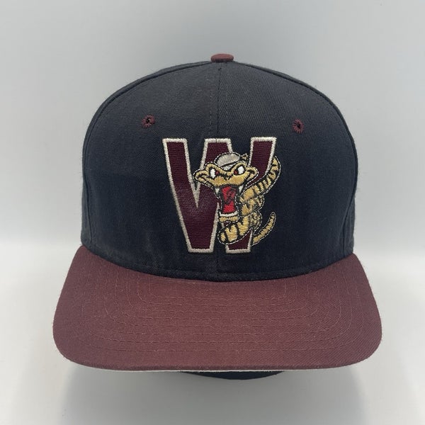 Vintage Wisconsin Timber Rattlers New Era Snapback Hat Cap Made in USA MiLB 90s