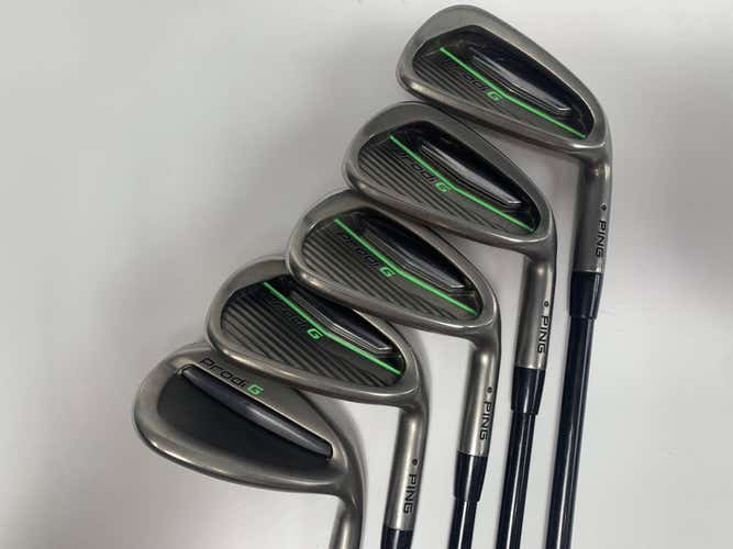 Ping Prodi G Iron Set 7-PW+SW Black Dot Prodi G Youth Graphite Junior RH