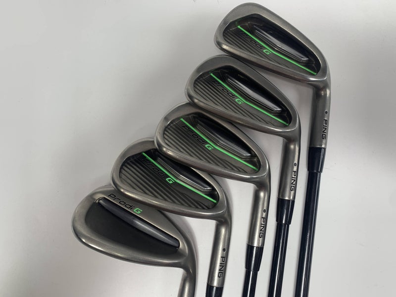 Ping Prodi G Iron Set 7-PW+SW Black Dot Prodi G Youth Graphite Junior RH