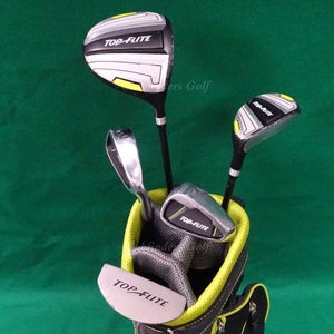 JUNIOR Top Flite 2019 5-Piece Complete Golf Club Set w/ Matching Stand Bag