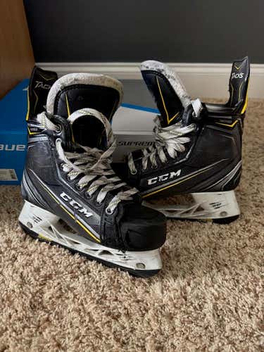 CCM Tacks 9090 Hockey Skates Extra Wide Width Size 4 (Used)