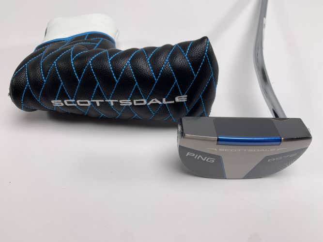 Ping Scottsdale DS72 2025 Putter 34" SuperStroke Tour 2.0 PT Black Dot RH HC NEW