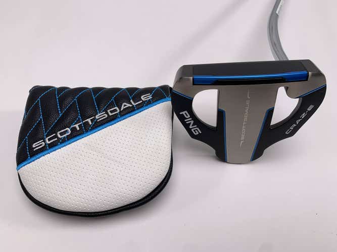 Ping Scottsdale Craz-E 2025 Putter 35" SuperStroke Tour 2.0 PT Black Dot RH NEW