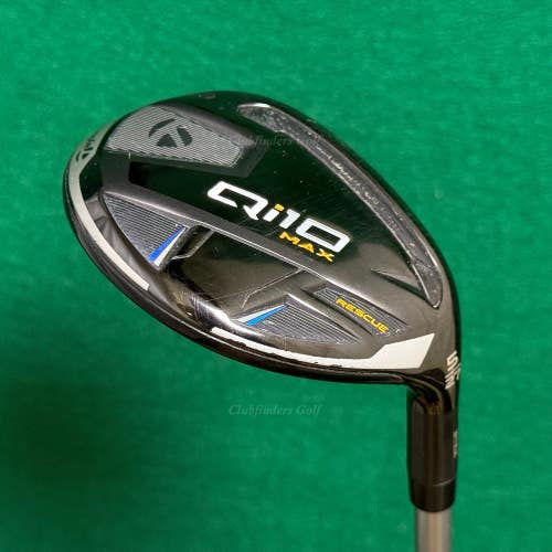 TaylorMade Qi10 MAX Rescue 27 5 Hybrid Fujikura Speeder NX TCS 50-R Regular