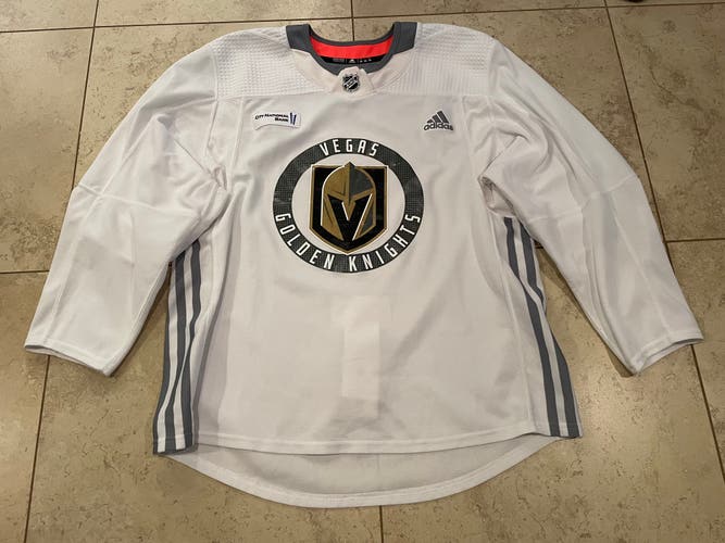 Pro Stock NHL Adidas Practice Hockey Jersey Made in Canada 54 VGK Vegas