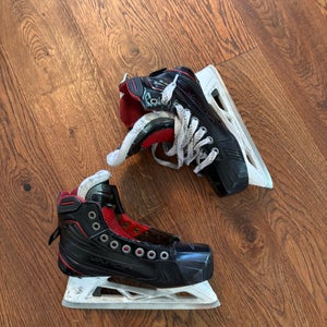 Bauer Vapor 1X Hockey Goalie Skates Size 4 (Used)