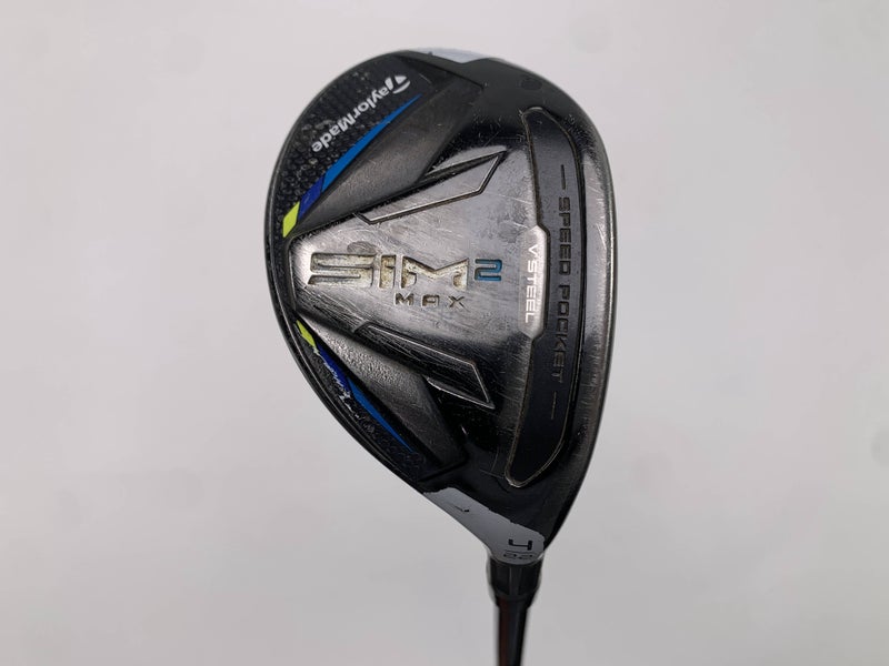 TaylorMade SIM2 MAX Rescue 4 Hybrid 22* Fujikura Ventus Blue 5A Senior RH