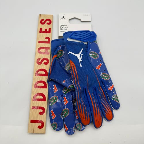 Air Jordan Fly Lock Football Gloves Florida Gators Team PE FN5460-417 Men’s XL
New With Tags