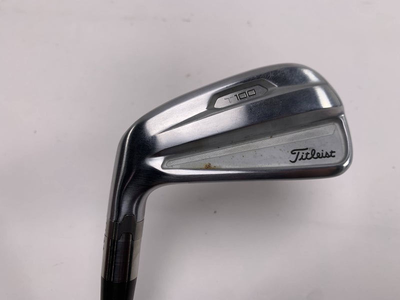 Titleist T100 2021 Single 7 Iron Fitter Project X IO 6.0 110g Stiff Mens LH