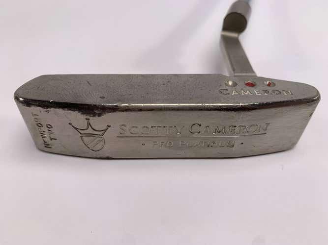 Scotty Cameron Pro Platinum Newport 2 Putter 35" SuperStroke Pistol 2.0 Mens RH