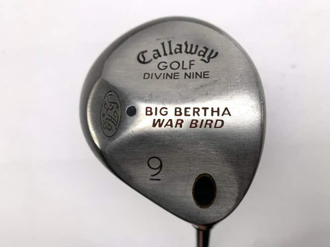 Callaway Big Bertha Warbird 9 Fairway Wood Divine Nine Memphis "10" Regular RH