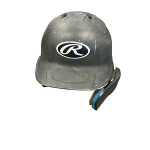 Used Rawlings MACH JR REV Batting Helmet No Mask Black S/M 11479-S000401740