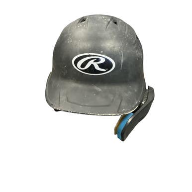 Used Rawlings MACH JR REV Batting Helmet No Mask Black S/M 11479-S000401740
