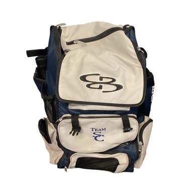 Used BoomBah BACKPACK BB/SB Player Backpack Grey And Navy Blue 11479-S000401726