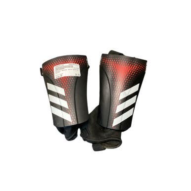 Used Adidas Soccer Shin Guards Junior Black SM 11479-S000401704