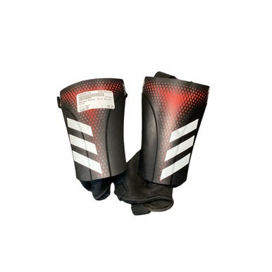 Used Adidas Soccer Shin Guards Junior Black SM 11479-S000401704