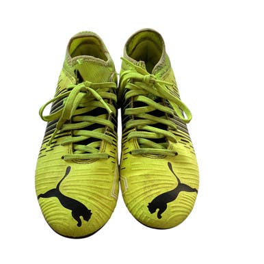 Used Puma Soccer Cleats Yellow Junior 04 11479-S000401638
