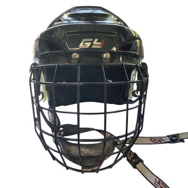 Used GYHOCKEY Helmet Cage Combo Black SM 11479-S000401887