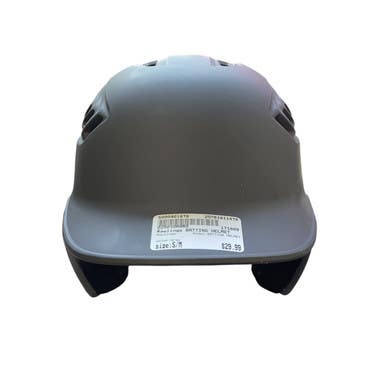 Used Rawlings BATTING HELMET Batting Helmet No Mask Grey S/M 11479-S000401878