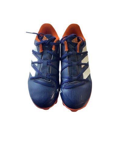 Used Adidas BASEBALL CLEAT BB/SB Cleats Navy Blue Junior 04 11479-S000401876