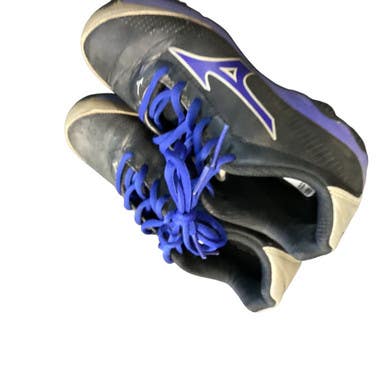 Used Mizuno BASBALL CLEATS BB/SB Cleats Black Junior 01.5 11479-S000401850