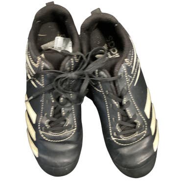 Used Adidas ADIZERO BB/SB Cleats Black Junior 01.5 11479-S000401846