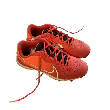 Used Nike BASEBALL CLEAT BB/SB Cleats Red Junior 05 11479-S000401834