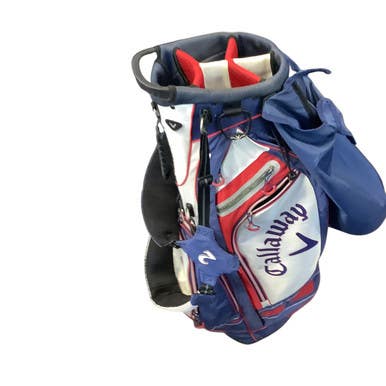 Used Callaway HL5 Mens Stand Bag Navy Blue 11479-S000401823