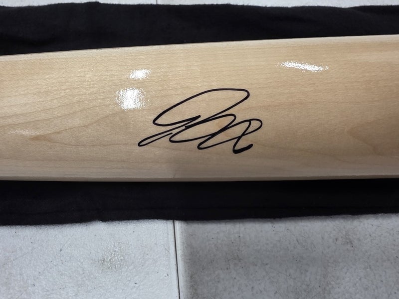 Pete Crow-Armstrong Chicago Cubs Signed Autograph Auto Rawlings Pro Bat W/Coa