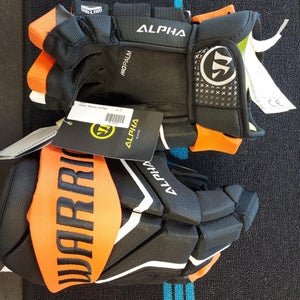 Warrior Alpha LX2 Max Gloves 13", Black/Orange (New)