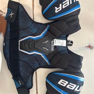 Men's Medium Senior Bauer X Shoulder Pads (New)