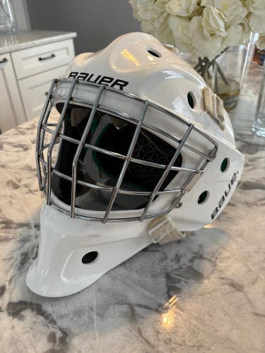 Junior Bauer NME Goalie Mask (Used)