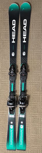 Men's 2025 All Mountain 163 cm HEAD Supershape e-MAGNUM Skis With Bindings Max Din 12 (Used)
