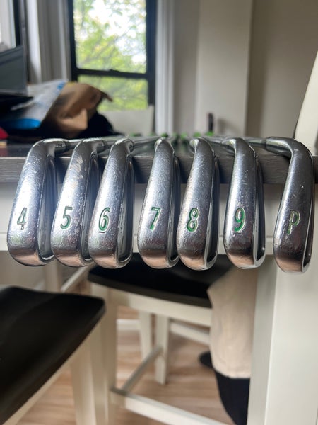 Men's Titleist CB 714 Forged Right Handed Iron Set Extra Stiff Flex Steel Shaft