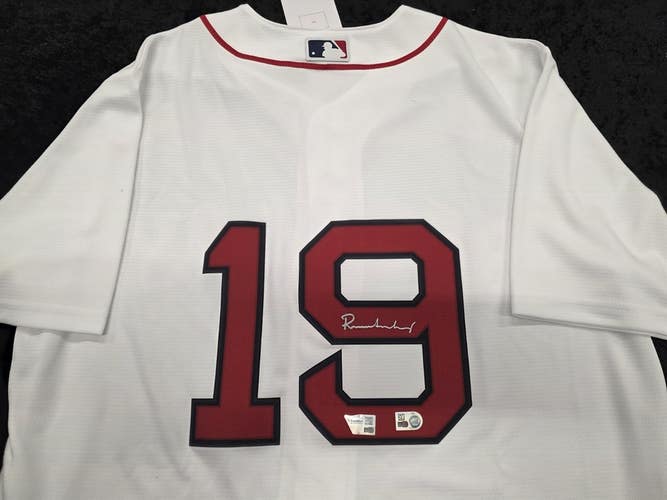 Boston Red Sox ROMAN ANTHONY Auto Autograph Signed Baseball JERSEY w/COA
