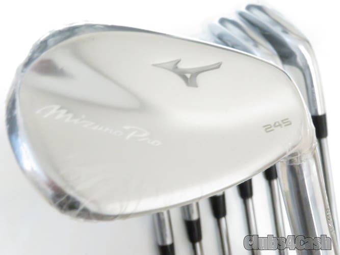 MIZUNO PRO 245 Irons True Temper Dynamic Gold Mid 115 S300 Stiff 4-P+G MINT