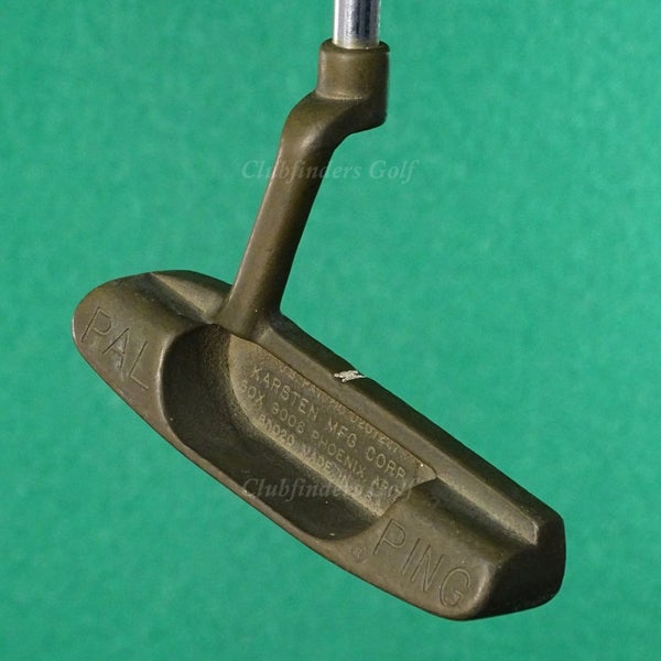 Ping Pal Manganese Bronze Plumbers-Neck 34" Putter Golf Club Karsten